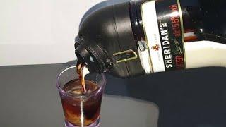 How to make Sheridan's Coffee Layered Liqueur Shot Drink 