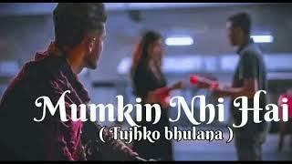 Mumkin Nahi Tujhko Bhulana sad  song ️‍🩹 ( slowed reberb ) 