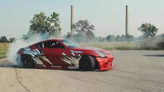 Insane 350z street drift