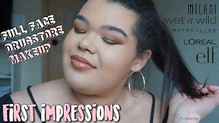 FULL FACE NEW DRUGSTORE MAKEUP | BRIANNADAWN