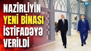 Prezident Kənd Təsərrüfatı Nazirliyinin yeni binasının açılışında iştirak etdi