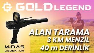 GOLD LEGEND - Alan Tarama Cihazı Kutu İçeriği  & Montaj - Arayüz Modlar