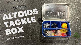 Altoids Tackle Fishing Box | Ultralight Fishing Option