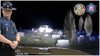 F***ING Disgusting | Ford F-350 Dually RUNS over GRAVES in GRAVEYARD w/ ASP & Little Rock PD!