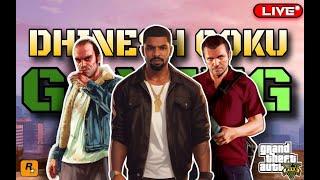 GTA V Series | GTA Online + Story Mode | Dhinesh_Goku - தமிழ் #Roadto200Subs #facecam