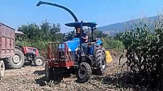 Çift Sıra Bağımsız Silaj Makinesi ÇELİKEL 75 Beygir New Holland