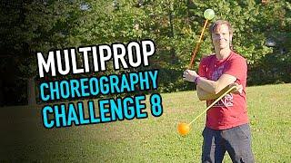 Multiprop Combo Challenge 8: Intermediate Poi Choreography