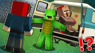 How Mikey KILLED and HIDE Villager in TRUCK ? JJ Police INVESTIGATION ! - Minecraft (Maizen)