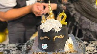 unicorn cake  taste cake with Sahar Maryam//