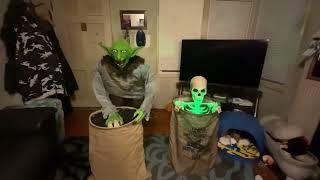  Home Depot 2022 Goblin Thief And The Spirit Halloween 2022 Bag o Bones Comparison/Demo Video! 