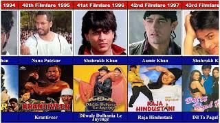 All Filmfare Best Actor Winners 1954 to 2024 | All Filmfare Award Winners