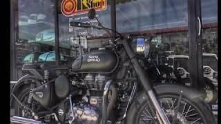 royal enfield classic 500 จัดใส่ปลายท่อบวบและอื่นๆ BY OK Easy Shop