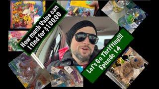 Let's Go THRIFTING! Episode 14 - CPJ Collectibles Toy Hunting! #toyhunt #toyhunting #thrifting #toys