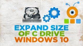 How to Expand Size of C Drive in Windows 10