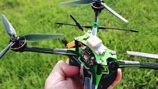 55 minutes flight time with ultralight quad(F2203.5 1500KV)