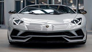 New 2025 Lamborghini Aventador SVJ Review | Pure Power & Precision.