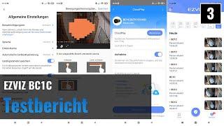 Die EZVIZ BC1C im Test - Die App