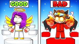 GOOD vs BAD Obby in Roblox!