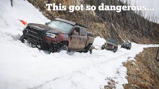 Things Get Out Of Control On This 600 mile Offroad Trail. WA Back Country Discovery Route.