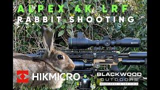 HikMicro Alpex 4K LRF Rabbit Shooting in Nightvision Mode