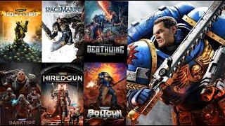 Ranking EVERY WARHAMMER 40K Shooter WORST TO BEST (Top 8 Games Including Space Marine 2!)