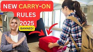 Flight Attendants: Your carry-on will be rejected in 2025