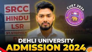 How to get Admission in SRCC,HINDU,St.Stephens,Etc | DU Admission 2024 Books,Notes,Cutoff,Process 