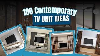 Over 100 Contemporary TV Unit Ideas for 2025: Decorate Your Living Room | tv unit for living room