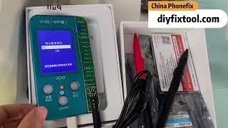 JCID Bus Detection Adaptor With JC V1SE To Locate iPhone Motherboard Failure Point