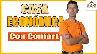  Como Construir una CASA ECONOMICA en 2022  y CON CONFORT.