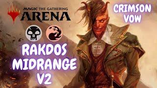 Колода Ракдос мидрейндж 2 / Rakdos midrange V2 deck. MTG arena / мета 2022