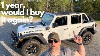 2023 Jeep Wrangler 4Xe Rubicon 1 Year Review