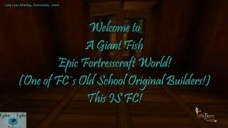 AMAZING ! FortressCraft™ A Giant Fish EPIC World! (XBLIG)