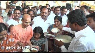Bhojanamitra Food Distribution in Govt Hospitals