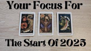 Your Focus On The Start Of 2025 Pick A Card Tarot Reading