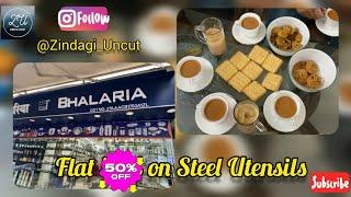 Discount On Stainless Steel Cookware | Played Cards With Family | Zindagi Uncut