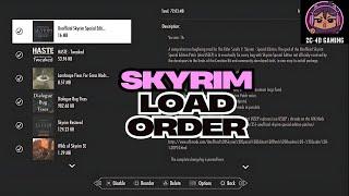 Skyrim Anniversary Edition PS4: ULTIMATE Load Order for Immersive Gameplay (PART 1)