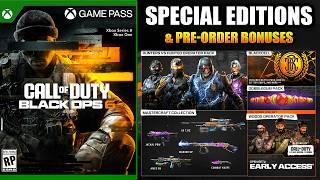 Call of Duty: BLACK OPS 6 Editions, Pre-Order Bonus and Xbox Game Pass Details!