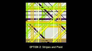 Tutorial ~ Free Form Sketch: Option 2 -Stripes + Plaid