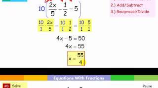 Clearing the Fraction