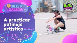 Mira y Aprende: A practicar patinaje artístico