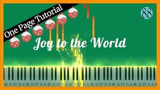 One Page Tutorial - Joy to the World- 88Keys to Cure