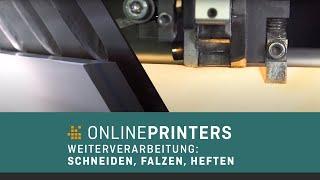 Schneiden, Falzen, Heften – Drucksachen in der Weiterverarbeitung