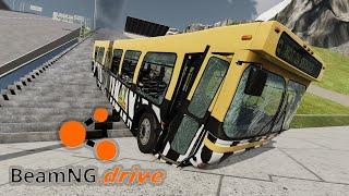 Cars Vs Stairs #1 | BeamNg Drive | GM BeamNg