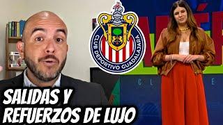 ¡CHIVAS CONFIRMA MÁS SALIDAS Y DOS REFUERZOS BOMBA, LO QUE TODOS ESPERABAN | CHIVAS HOY