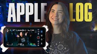 iPhone LOG - The Biggest Leap In Mobile Filmmaking