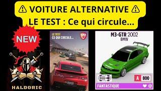  VOITURE ALTERNATIVE  POUR LE TEST : Ce qui circule .... Courses complètes. Forza Horizon 5 (FH5).