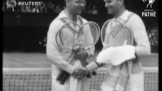 Czech champions win second round of the Davis Cup at Wimbledon (1949)