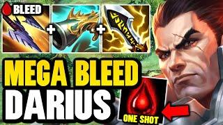 DARIUS BUT MY PASSIVE ONE SHOTS YOU FROM FULL HEALTH! (PENTAKILL WITH BLEEDS)