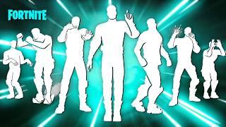 ALL ICON SERIES DANCES & EMOTES IN FORTNITE (Empty Out Your Pockets, Griddy, Rap Monster, Go Mufasa)